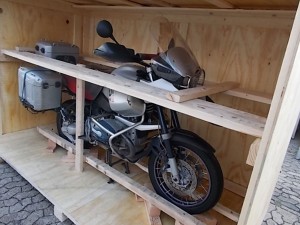 Motorrad Transportbox