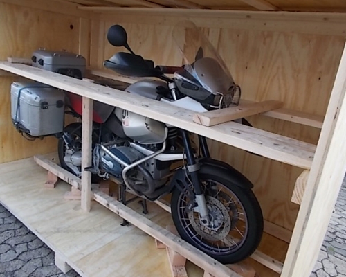 Motorrad Transportbox